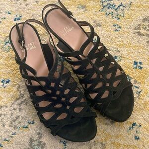 Stuart Weitzman strappy heels sandals size 7.5